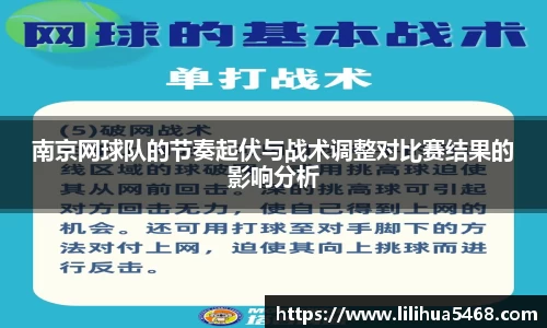 南京网球队的节奏起伏与战术调整对比赛结果的影响分析
